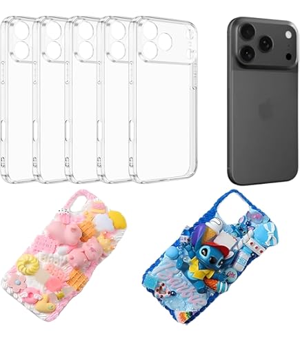 Amazon.com: DIY Phone Junk Case for iPhone, 10 Pack Clear Cases